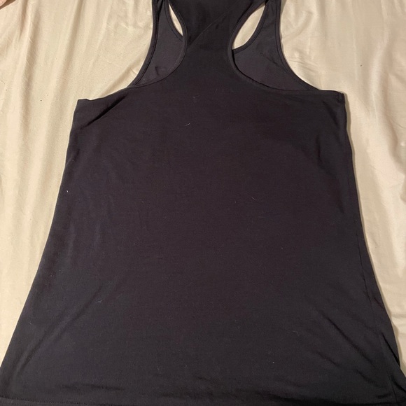 Gym Shark Black Razor Back Tank - Picture 2 of 5